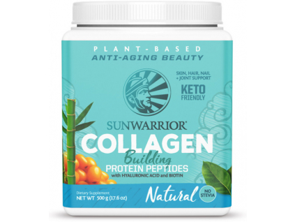 Sunwarrior Collagen Building Protein Peptides, Natural, 500 g 1