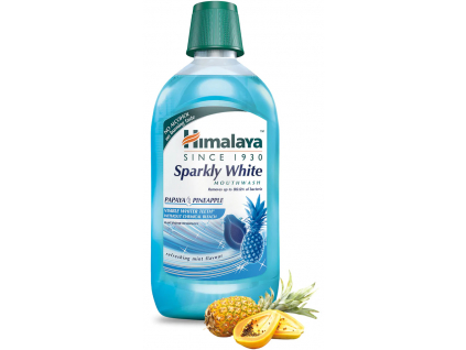 Himalaya Ústní voda Sparkly White, Bělící, 450 ml