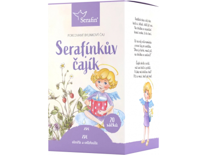 Serafínkův čajík, Serafin Dětský bylinný čaj porcovaný, 20 sáčků