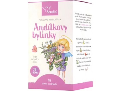 Andílkovy bylinky, Serafin Dětský bylinný čaj porcovaný, 20 sáčků