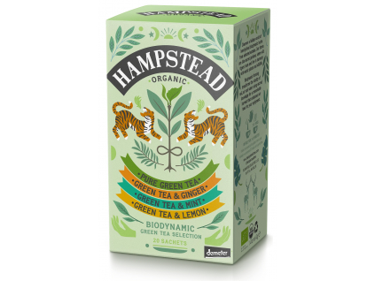 Hampstead BIO Černý čaj s bergamotem Earl Grey, 20 sáčků 2