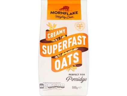 Mornflake Creamy Superfast Oats, Sekané ovesné vločky, 500 g