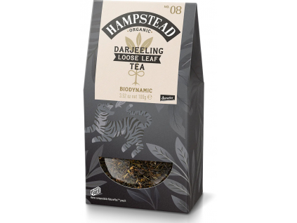 Hampstead BIO Černý sypaný čaj Darjeeling, 100 g