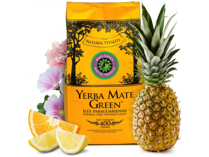 Yerba Mate Green MAS IQ Tropical 400 g