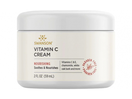 Swanson Vitamin C Cream, Vyživující krém s vitamínem C, 59 ml