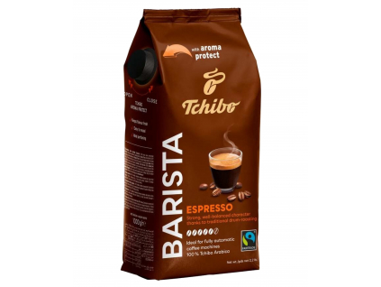 Tchibo Barista Espresso, zrnková káva, 100% Arabica 1 kg 1