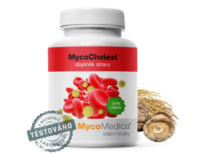 MycoMedica MycoCholest, 500 mg, 90 rostlinných kapslí