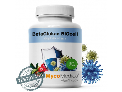 MycoMedica BetaGlukan BIOcell, 320 mg, 90 rostlinných kapslí