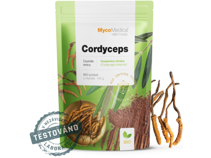 MycoMedica BIO Cordyceps Prášek, 100 g