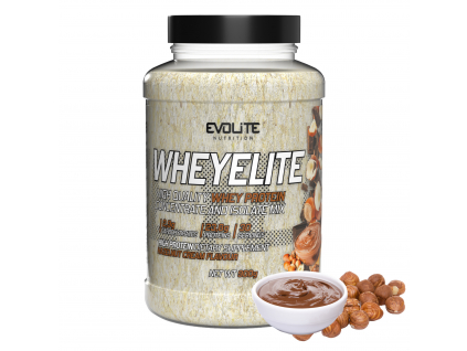 Evolite WheyElite Protein Lískooříškový krém, 900 g