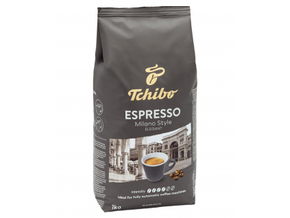 Tchibo Espresso Milano Style, zrnková káva, Arabica a Robusta, 1 kg 1