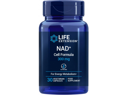 Life Extension NAD+ Cell Formula 300 mg, 30 rostlinných kapslí