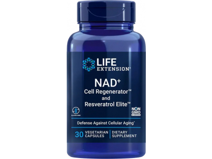 Life Extension NAD+ Cell Regenerator & Resveratrol Elite, 300 mg, 30 rostlinných kapslí 1