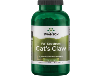 Swanson Cat's Claw, 500 mg, 250 kapslí