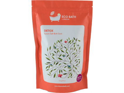 Eco Bath Koupelová lázeň s epsomskou solí, Detoxikační, 1000 g