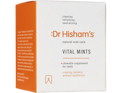 Dr Hisham's Vital Mints, Multivitamín pro svěží dech, 120 žvýkacích tablet 1