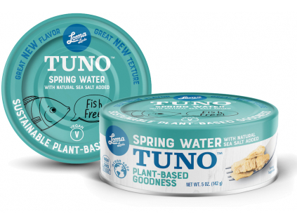 Loma Linda Tuno Spring Water s mořskou solí, Rostlinná alternativa, Vegan, 142 g