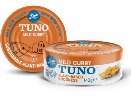 Loma Linda Tuno Mild Curry, Rostlinná alternativa, Vegan, 142 g 1