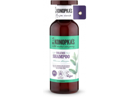 Dr. Konopka's Volume Shampoo, Šampon pro objem vlasů, 500 ml 2