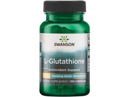 Swanson L Glutathione, 100 mg, 100 kapslí