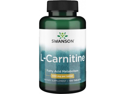 Swanson L Carnitine, 500 mg, 100 tablet