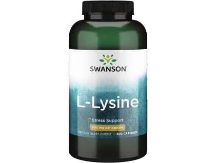 Swanson L Lysine, 500 mg, 300 kapslí