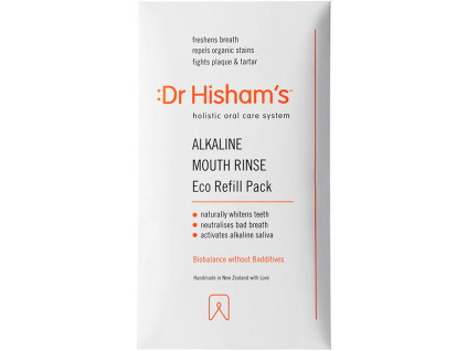 Dr Hisham's Alkaline Mouth Rinse Refill Pack, Doplňovací balení alkalické ústní vody 1