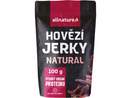 Allnature BEEF Natural Jerky 100 g