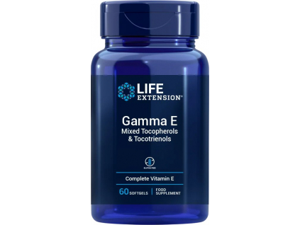 Life Extension Gamma E with Tocopherols & Tocotrienols, 60 softgel kapslí 1