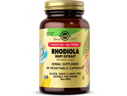 Solgar Rhodiola Root Extract SFP, 500 mg, 60 rostlinných kapslí 1