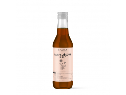 NATIOS Pampeliškový sirup, 250 ml