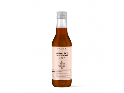 NATIOS Průdušky a nachlazení sirup, 250 ml