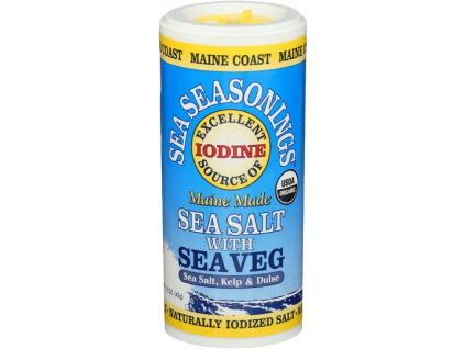 Maine Coast Sea Salt With Sea Veg, Mořská sůl s Dulse & Kelp, 43 g