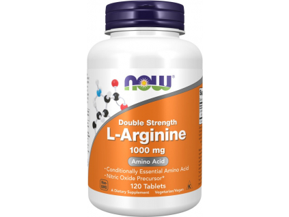 NOW FOODS L Arginine, 1000 mg, 120 tablet