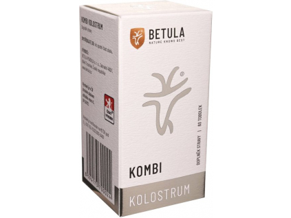 Betula Kombi kolostrum, 70 kozí, 250 mg, 60 tobolek