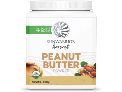 Sunwarrior Peanut Butter Powder, Organic, 600 g 1