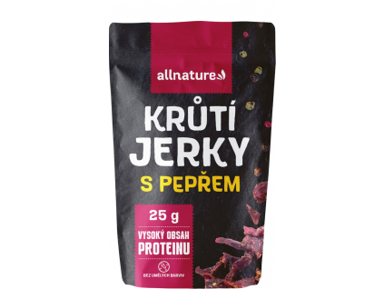 Allnature Turkey Jerky, Pepper, 25 g 1