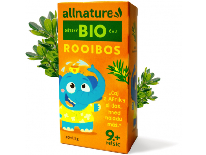 Allnature BIO Dětský čaj Rooibos, 20 x 1,5 g 2