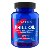 NATIOS Krill Oil, Olej z antarktického krilu s astaxantinem, 500 mg, 60 softgel kapslí