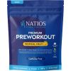 NATIOS Premium Preworkout bez kofeinu, Tropické ovoce, 420 g
