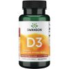 Swanson Vitamín D3, 5000 IU, 250 softgel kapslí