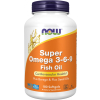 NOW FOODS Super Omega 3-6-9, 1200 mg, 180 softgel kapslí