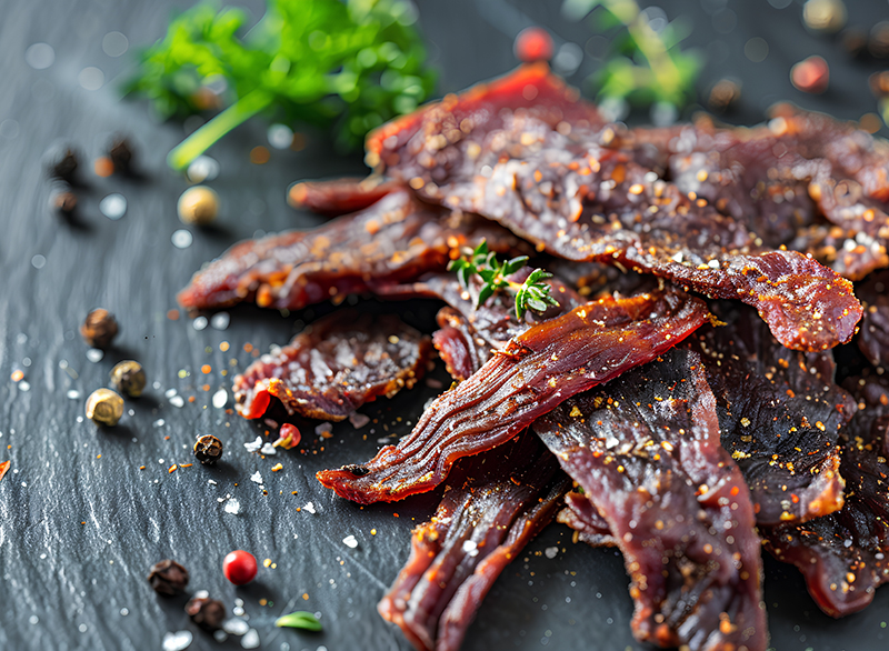 Fitness a jerky: dlaczego sportowcy kochają suszone mięso?