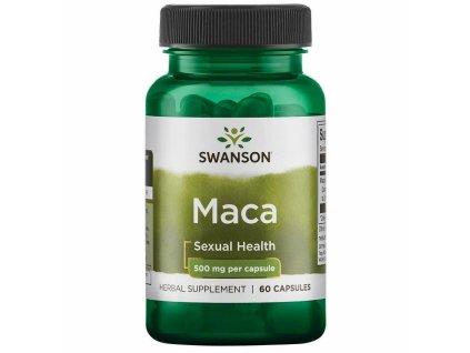 Swanson Maca Peruwiańska (Lepidium meyenii), 500 mg, 60 kapsułek
