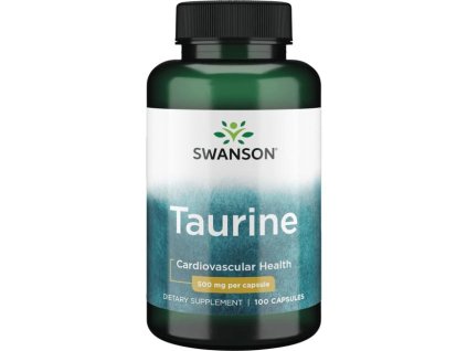 Swanson Tauryna, 500 mg, 100 kapsułek