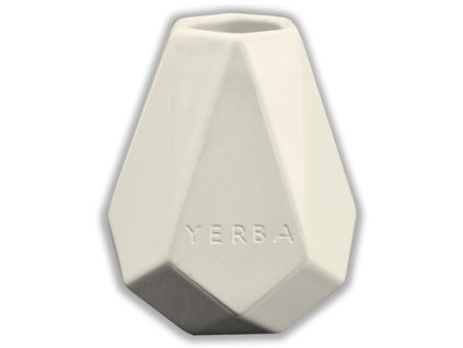 Ceramiczna kalabasa, Biała Yerba - Diament, 350 ml
