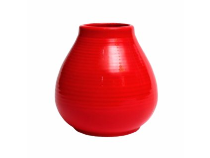 Ceramiczna kalabasa, Czerwona, 300 ml