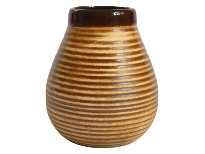 Ceramiczna kalabasa, Miodowa, 350 ml