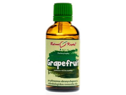 Bylinné kapky Grapefruit (grejpfrut) - preparat, 50 ml