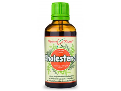 Bylinné kapky Cholesterol – preparat, 50 ml
